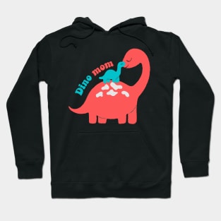 Dino mom - cute cozy Hoodie